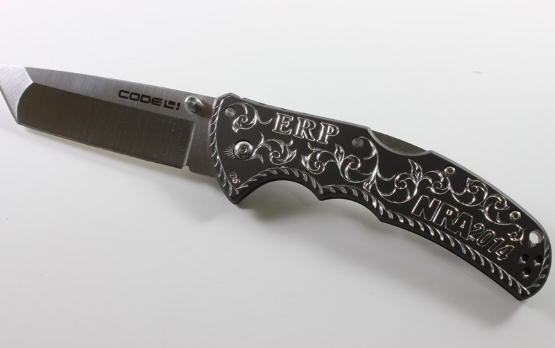 NRA hand engraved Code 4