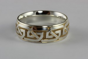 Hand Engraved Celtic Ring