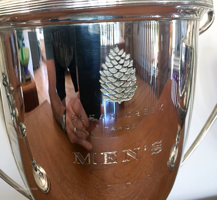 Hand Engraved Trophy Cup