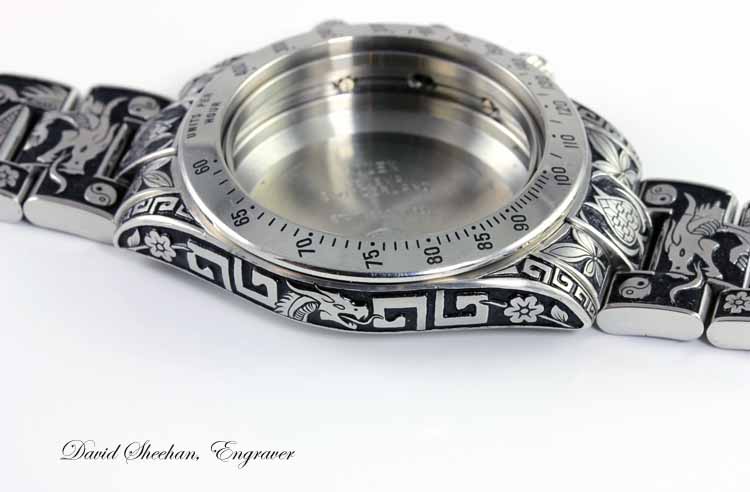 Engraved Watch Rolex Daytona