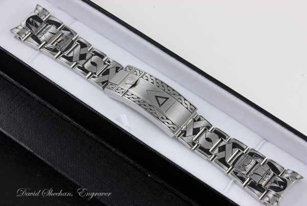 Rolex Band Engraving