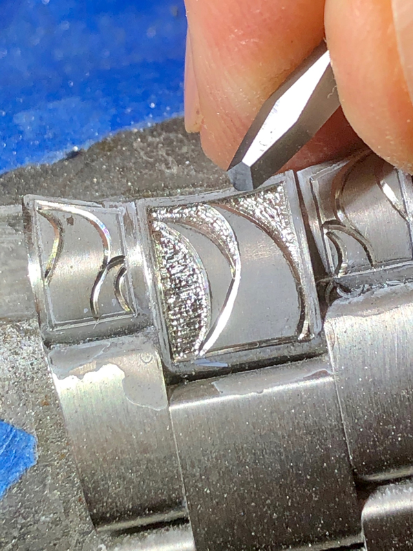 Rolex Band Engraving