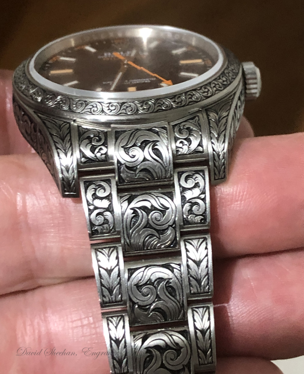 Rolex Milgauss engraved