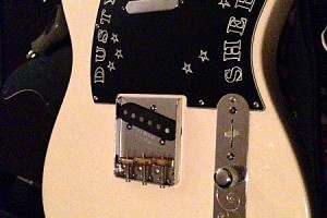 Hand Engraved Fender Pickguard