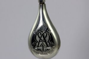 Hand Engraved Silver Pendant